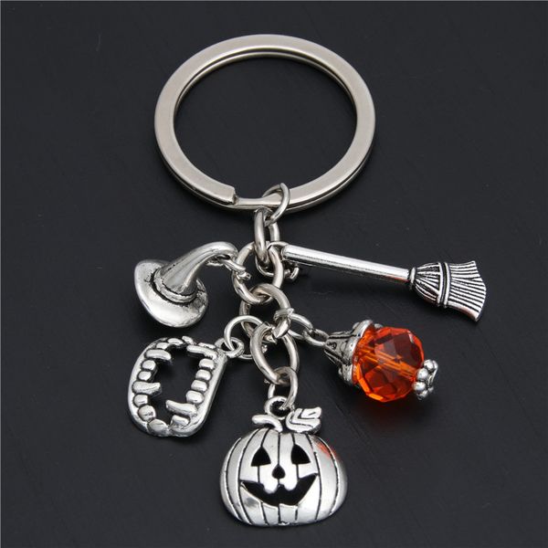 10pcHalloween Pumpkin Sorcerer Witch Hat Teeth Keychain For Keys Car Bag Charm Bead Key Ring Handbag Key Chains Jewelry E2016
10pcHalloween Pumpkin Sorcerer Witch Hat Teeth Keychain For Keys Car Bag Charm Bead Key Ring Handbag Key Chains Jewelry E2016