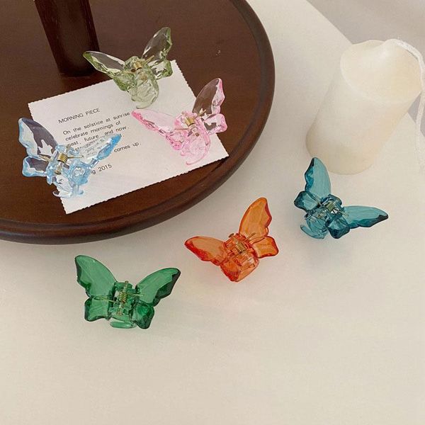 hair accessories small butterfly claw acrylic clips crab transparent mini hairpin for girls fashion, Slivery;white
hair accessories small butterfly claw acrylic clips crab transparent mini hairpin for girls fashion, Slivery;white