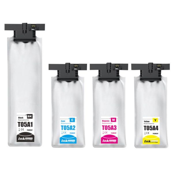 ink cartridges compatible t05a1 t05a2 t05a3 t05a4 pigmen bag for wf-c878r wf-c879r printer with chip t05a cartridge bk c m y
ink cartridges compatible t05a1 t05a2 t05a3 t05a4 pigmen bag for wf-c878r wf-c879r printer with chip t05a cartridge bk c m y