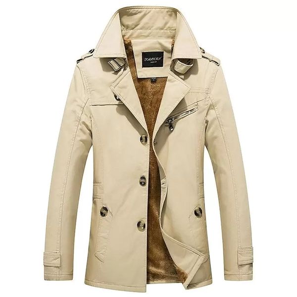 men's jackets 2021 autumn winter men fleece jacket coat cotton casual thick plus size long warm, Black;brown
men's jackets 2021 autumn winter men fleece jacket coat cotton casual thick plus size long warm, Black;brown