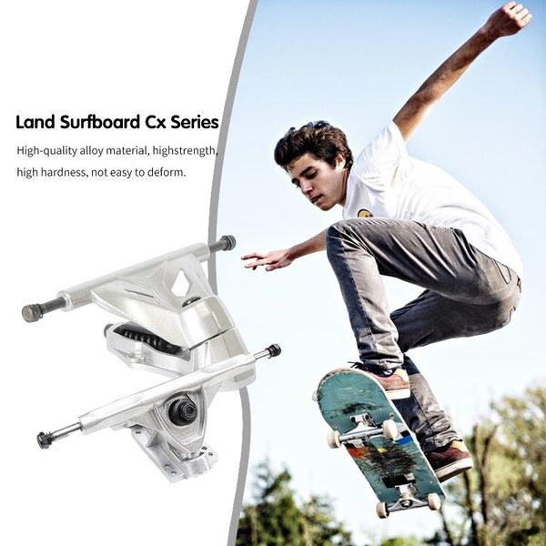 pair 6 inches skateboard steering bracket alloy great bearing land surfboard longboard fish board rotate and auxiliary skateboarding
pair 6 inches skateboard steering bracket alloy great bearing land surfboard longboard fish board rotate and auxiliary skateboarding