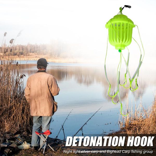 fishing hooks 8/9/10/11/12/13 types explosion luminous feeder cage noctilucent fishhooks tackles accessories
fishing hooks 8/9/10/11/12/13 types explosion luminous feeder cage noctilucent fishhooks tackles accessories