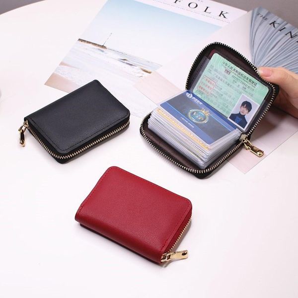 card holders women/men business holder wallet case red/black/gray/yellow/blue/purple 26 bits zipper, Brown;gray
card holders women/men business holder wallet case red/black/gray/yellow/blue/purple 26 bits zipper, Brown;gray