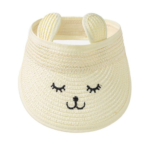 cute comfortable korean baby fashion cap empty straw hat summer sun for boys and girls with uv protection caps & hats, Yellow
cute comfortable korean baby fashion cap empty straw hat summer sun for boys and girls with uv protection caps & hats, Yellow