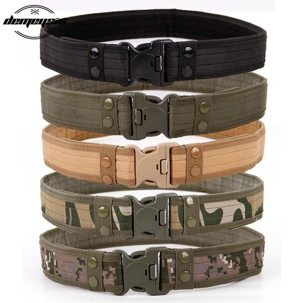adjustable tactical training belt waist with hook&loop durable combat hunting hiking waistband support, Black;gray
adjustable tactical training belt waist with hook&loop durable combat hunting hiking waistband support, Black;gray