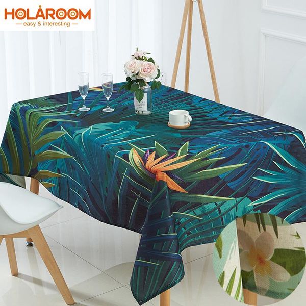 table cloth polyester fabric cover waterproof tablecloth tropical plant pattern for banquet party decoration
table cloth polyester fabric cover waterproof tablecloth tropical plant pattern for banquet party decoration