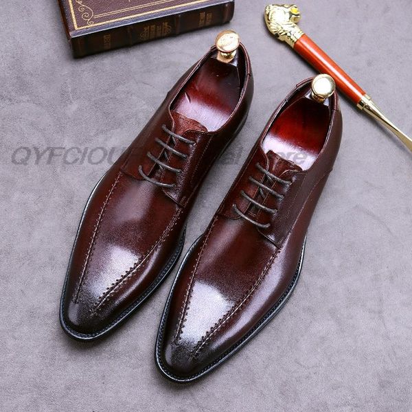 italian men dress shoes genuine calf leather burgundy black luxury pointed toe lace up brogue oxford wedding shoes for men
italian men dress shoes genuine calf leather burgundy black luxury pointed toe lace up brogue oxford wedding shoes for men