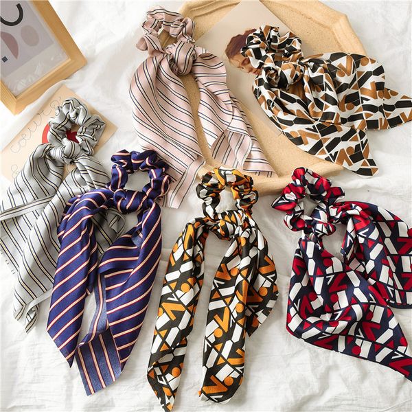 32 styles new floral print scrunchie women hair scarf elastic bohemian hairband bow hair rubber ropes girls hair ties accessories-2, Slivery;white
32 styles new floral print scrunchie women hair scarf elastic bohemian hairband bow hair rubber ropes girls hair ties accessories-2, Slivery;white