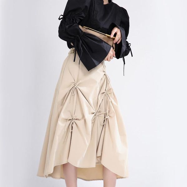 skirts 2021 summer bandage bow skirt women's leather buckle adjustment high waist slim a-line mid length 1316, Black
skirts 2021 summer bandage bow skirt women's leather buckle adjustment high waist slim a-line mid length 1316, Black