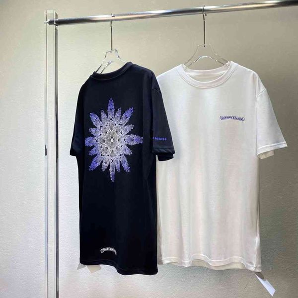 crosin 2021 summer men's women's new gradual snowflake short sleeve fashion br paris loose and thin t-shirt, White
crosin 2021 summer men's women's new gradual snowflake short sleeve fashion br paris loose and thin t-shirt, White