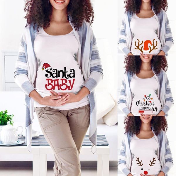 santa baby christmas snowman fashion womens pregnant maternity casual pregnancy tees clothes for, White
santa baby christmas snowman fashion womens pregnant maternity casual pregnancy tees clothes for, White
