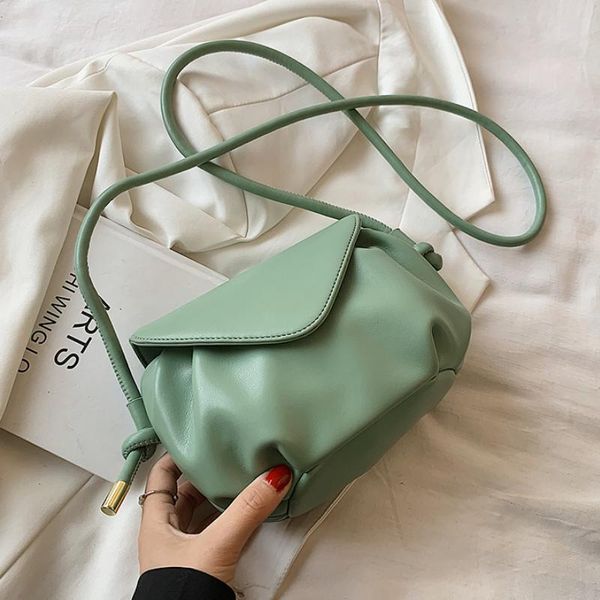 evening bags solid color pleated underarm bag 2021 summer soft pu leather women's designer handbag shoulder messenger
evening bags solid color pleated underarm bag 2021 summer soft pu leather women's designer handbag shoulder messenger