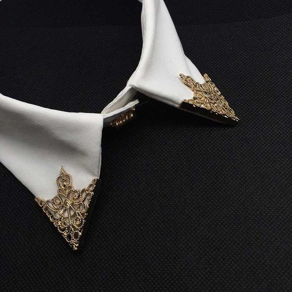 pins, brooches vintage fashion triangle shirt collar pin for men and women hollowed out crown brooch corner emblem jewelry accessories, Gray
pins, brooches vintage fashion triangle shirt collar pin for men and women hollowed out crown brooch corner emblem jewelry accessories, Gray