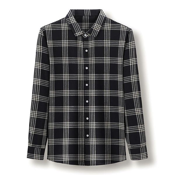 men's casual shirts 2021 soft cotton long sleeve mens fashion autumn slim fit plaid shirt man brand clothing, White;black
men's casual shirts 2021 soft cotton long sleeve mens fashion autumn slim fit plaid shirt man brand clothing, White;black