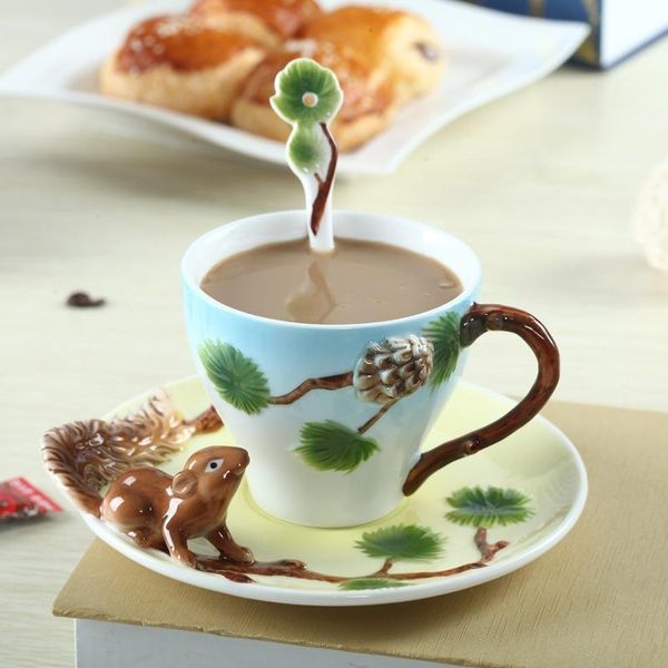 cups & saucers enamel porcelain squirrel foraging coffee mug creative ceramic plate cutlery set cartoon cute fashion mugs
cups & saucers enamel porcelain squirrel foraging coffee mug creative ceramic plate cutlery set cartoon cute fashion mugs