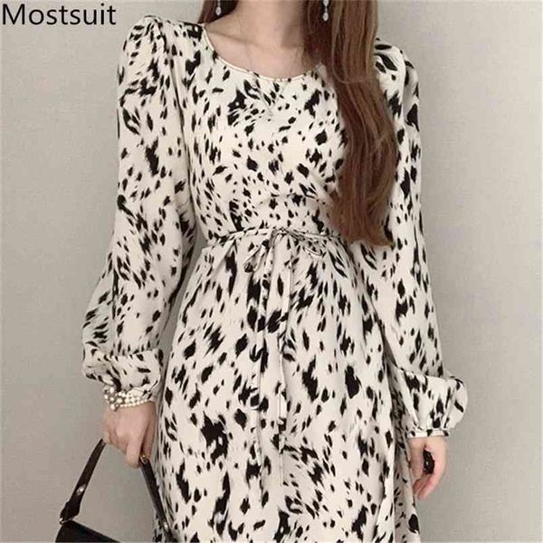 leopard printed korean women long dress full sleeve o-neck belted dresses elegant party fashion ladies vestidos femme 210513, Black;gray
leopard printed korean women long dress full sleeve o-neck belted dresses elegant party fashion ladies vestidos femme 210513, Black;gray