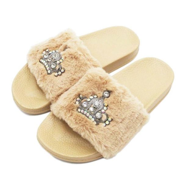 slippers womens zapatos mujer slip on sliders crystal fashion fluffy faux fur flat female casual slipper winter with, Black
slippers womens zapatos mujer slip on sliders crystal fashion fluffy faux fur flat female casual slipper winter with, Black