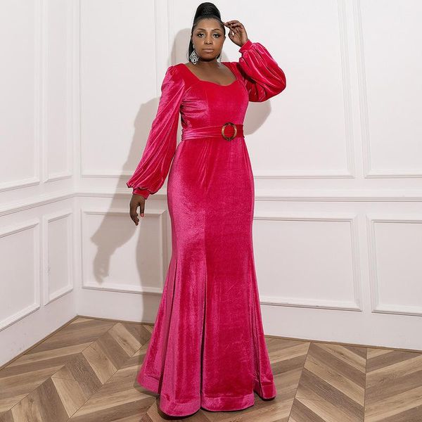 party dresses 2021 autumn winter african plus size pleuche rose madder full length evening elegant long sleeved mermaid cocktail gowns, White;black
party dresses 2021 autumn winter african plus size pleuche rose madder full length evening elegant long sleeved mermaid cocktail gowns, White;black
