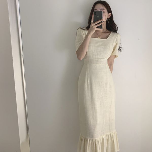 dress women vintage long summer casual solid square collar puff sleeve slim bodycon mermaid dresses vestidos femme robe x60x, Black;gray
dress women vintage long summer casual solid square collar puff sleeve slim bodycon mermaid dresses vestidos femme robe x60x, Black;gray