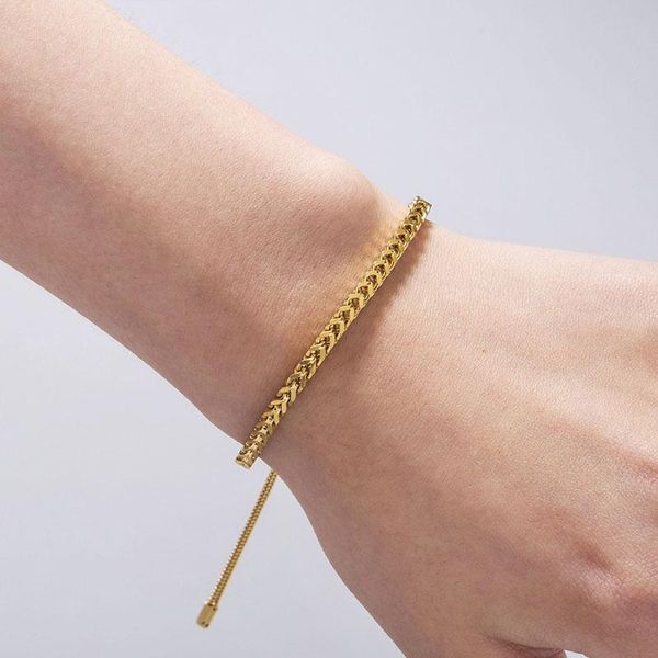 link, chain 2021 fashion minimalist golden charm bracelet for women girls gold color party wedding jewelry gift accessories, Black
link, chain 2021 fashion minimalist golden charm bracelet for women girls gold color party wedding jewelry gift accessories, Black