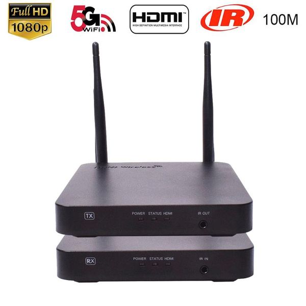 audio cables & connectors 100m 5ghz wireless extender sender 1080p 60hz wifi video transmitter receiver local loop-out with ir remote
audio cables & connectors 100m 5ghz wireless extender sender 1080p 60hz wifi video transmitter receiver local loop-out with ir remote