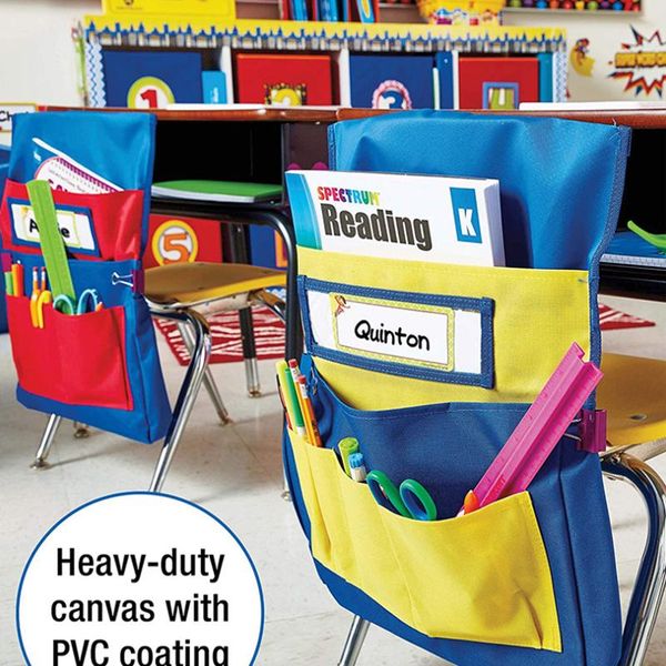 chair back hanging bag kindergarten storage teaching supplies stationery seat child cover bags
chair back hanging bag kindergarten storage teaching supplies stationery seat child cover bags