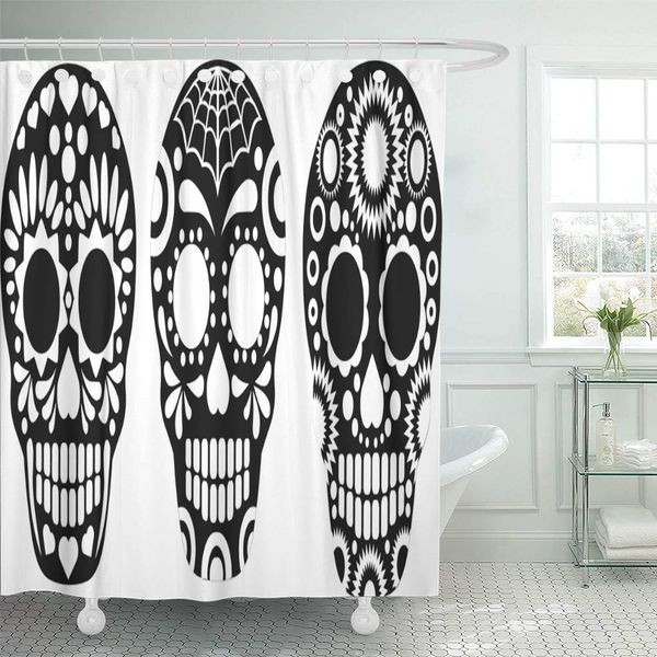 shower curtain red dead black mexican sugar skull colorful day halloween shower curtains sets with 12 hooks 72 x 72 inches
shower curtain red dead black mexican sugar skull colorful day halloween shower curtains sets with 12 hooks 72 x 72 inches