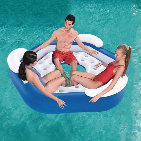 life vest & buoy three people floating row swim ring inflatable float indoor outdoor lounge for men women water fun
life vest & buoy three people floating row swim ring inflatable float indoor outdoor lounge for men women water fun