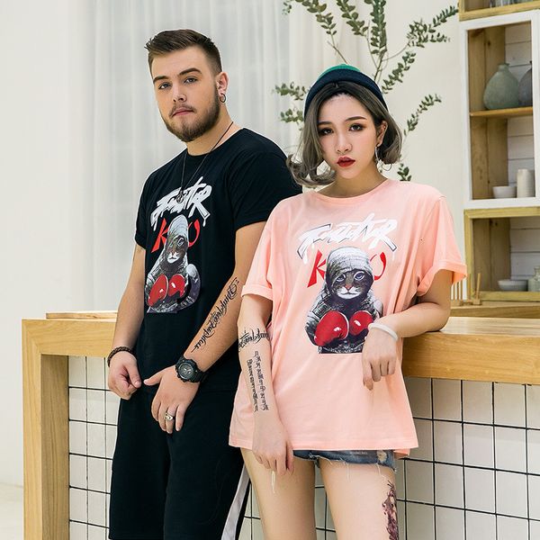 tee 2021 will see couple t-shirts cartoon cat prints oversized t-shirt men crew neck cotton shirt, White;black
tee 2021 will see couple t-shirts cartoon cat prints oversized t-shirt men crew neck cotton shirt, White;black