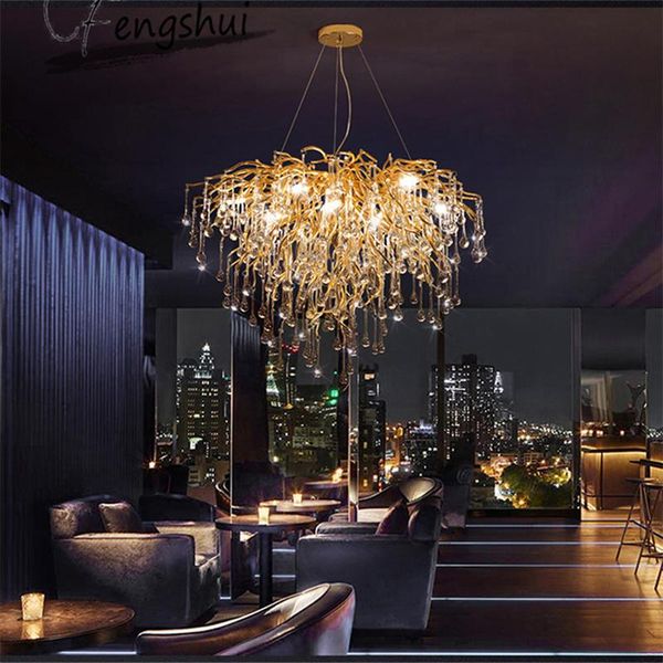 chandeliers modern light luxury crystal chandelier loft large branch led pendant lamp for living room villa restaurant bedroom deco lighting
chandeliers modern light luxury crystal chandelier loft large branch led pendant lamp for living room villa restaurant bedroom deco lighting