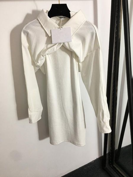 casual dresses the 2021 fake two piece cultivate one's morality elastic knitted vest joining together long sleeve shirt dress 0814, Black;gray
casual dresses the 2021 fake two piece cultivate one's morality elastic knitted vest joining together long sleeve shirt dress 0814, Black;gray