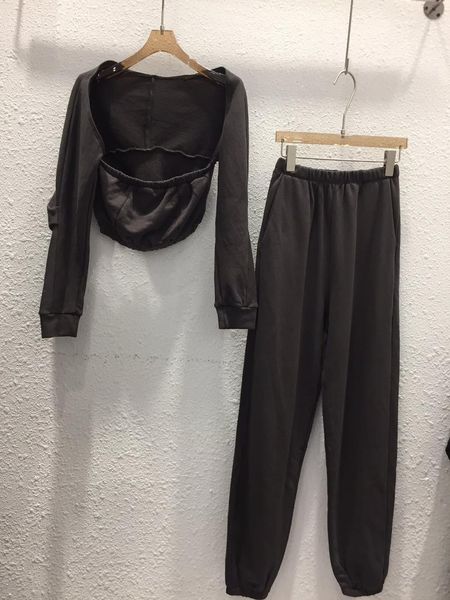 women's two piece pants the early autumn 2021 temperament long sleeve short jacket wrapped chest fleece two-piece outfit 0827, White
women's two piece pants the early autumn 2021 temperament long sleeve short jacket wrapped chest fleece two-piece outfit 0827, White
