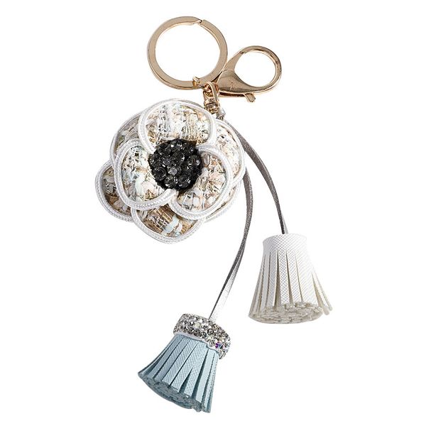 keychains flower tassel keychain women bag zipper charms crystal rhinestone key chain ring fashion holder car keyrings trinket, Silver
keychains flower tassel keychain women bag zipper charms crystal rhinestone key chain ring fashion holder car keyrings trinket, Silver