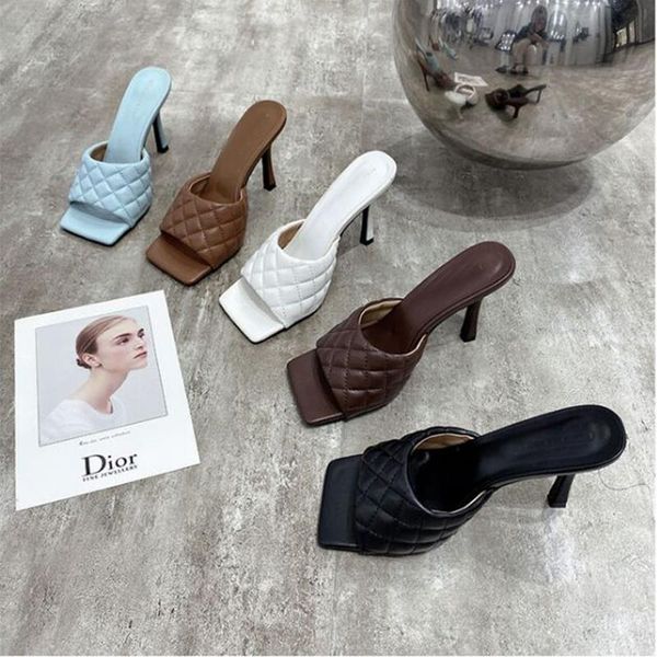 slippers pu diamond square head peep toe high heel summer fashion slip on thin heels slides women mules party, Black
slippers pu diamond square head peep toe high heel summer fashion slip on thin heels slides women mules party, Black