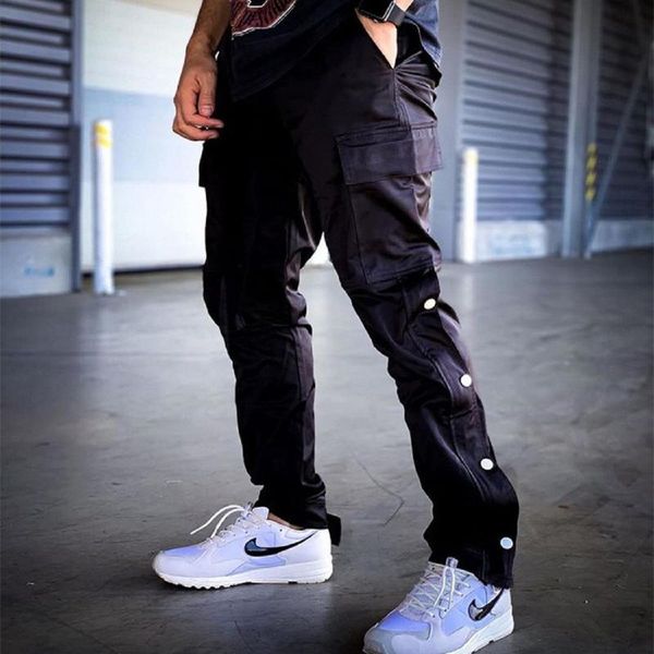 men's pants 2021 overalls autumn and winterpants plus velvet foreign trade breasted tide brand large size loose straight casual, Black
men's pants 2021 overalls autumn and winterpants plus velvet foreign trade breasted tide brand large size loose straight casual, Black