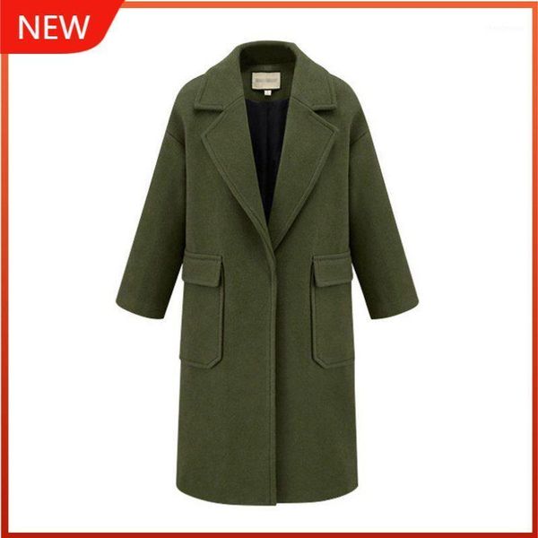 soft wool blazers jacket female elegant loose overisze outwear autumn winter long coat women 2021 casual plus size slim solid women's &, Black
soft wool blazers jacket female elegant loose overisze outwear autumn winter long coat women 2021 casual plus size slim solid women's &, Black