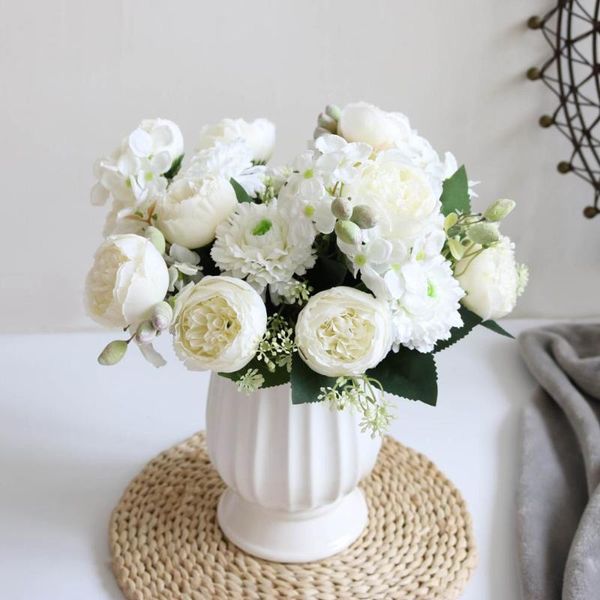 decorative flowers & wreaths 2021 32 cm rose pink silk bouquet peony fake flower 5 big head bride wedding home decoration diy artifact
decorative flowers & wreaths 2021 32 cm rose pink silk bouquet peony fake flower 5 big head bride wedding home decoration diy artifact
