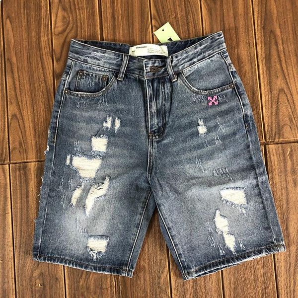 summer men's and women's lovers outfit shorts do old hole casual five pants jeans, Blue
summer men's and women's lovers outfit shorts do old hole casual five pants jeans, Blue