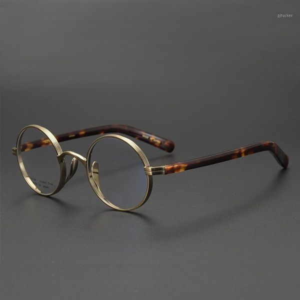 vintage small round glasses frame men's titanium retro thick acetate plate prescription myopia optical glas fashion sunglasses frames1, Black
vintage small round glasses frame men's titanium retro thick acetate plate prescription myopia optical glas fashion sunglasses frames1, Black