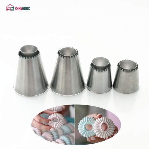 baking & pastry tools shenhong 1pcs large sulta ne ring russian tips cookies mold icing piping nozzles stainless steel cake dessert decorato
baking & pastry tools shenhong 1pcs large sulta ne ring russian tips cookies mold icing piping nozzles stainless steel cake dessert decorato