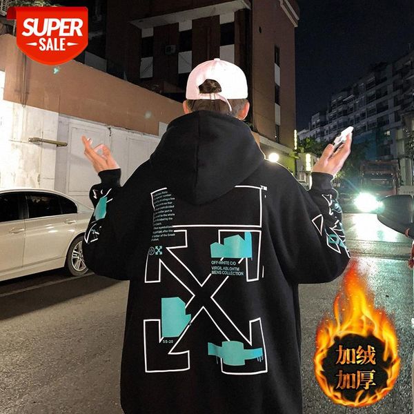 off whita arrow sweater large size student creative printing plus velvet hooded men and women ow hoodies #ty4k, Black
off whita arrow sweater large size student creative printing plus velvet hooded men and women ow hoodies #ty4k, Black
