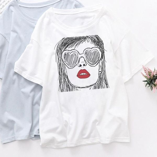 women's t-shirt 2021 summer short sleeve flower fashion beauty lady t shirt funny aesthetic graphic female tee oversized tshirt, White
women's t-shirt 2021 summer short sleeve flower fashion beauty lady t shirt funny aesthetic graphic female tee oversized tshirt, White