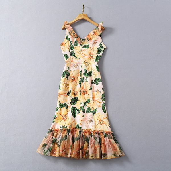 casual dresses european and american women's clothing spring flower print sleeveless v-neck fashionable fishtail dresses j916, Black;gray
casual dresses european and american women's clothing spring flower print sleeveless v-neck fashionable fishtail dresses j916, Black;gray
