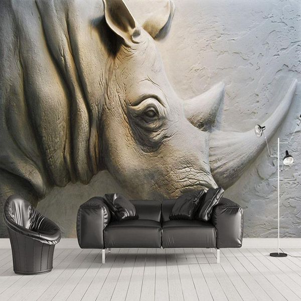 wallpapers po wallpaper 3d stereo relief rhino murals living room tv sofa bedroom background wall cloth art home decor papel de parede
wallpapers po wallpaper 3d stereo relief rhino murals living room tv sofa bedroom background wall cloth art home decor papel de parede