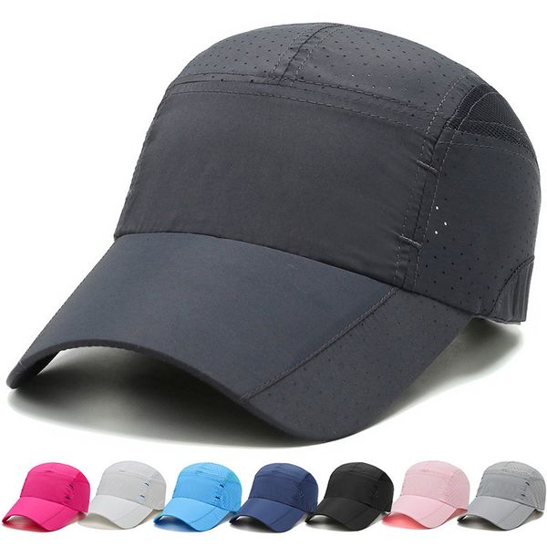 thin quick drying baseball cap men's summer outdoor sunscreen vent sun hat korean casual sunshade, Blue;gray
thin quick drying baseball cap men's summer outdoor sunscreen vent sun hat korean casual sunshade, Blue;gray