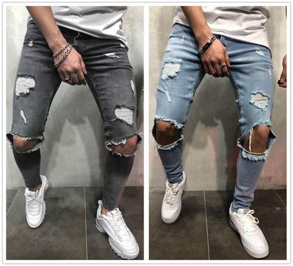 men's jeans 2021 summer fashion ripped for men slim fit elastic denim pencil pants street casual hipster trousers s-3xl drop ship, Blue
men's jeans 2021 summer fashion ripped for men slim fit elastic denim pencil pants street casual hipster trousers s-3xl drop ship, Blue