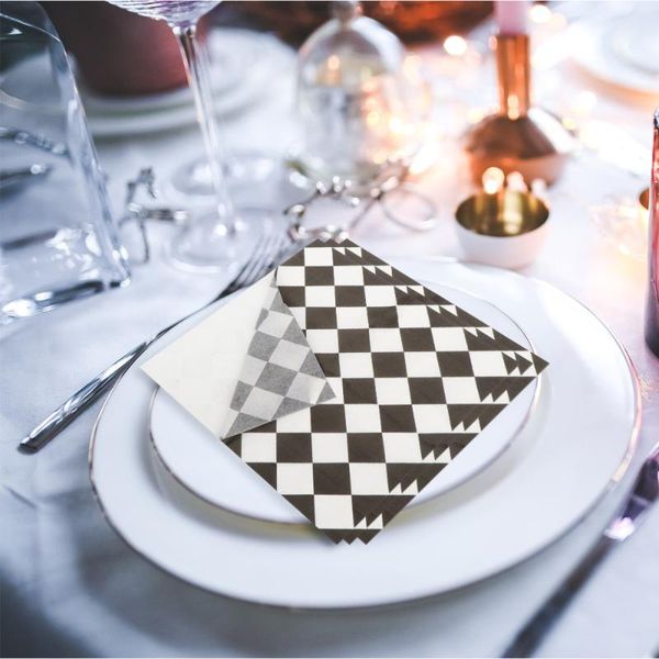 60pcs racing theme napkins black and white grid tissue soft dinner paper towel party supplies for el restaurant table napkin
60pcs racing theme napkins black and white grid tissue soft dinner paper towel party supplies for el restaurant table napkin
