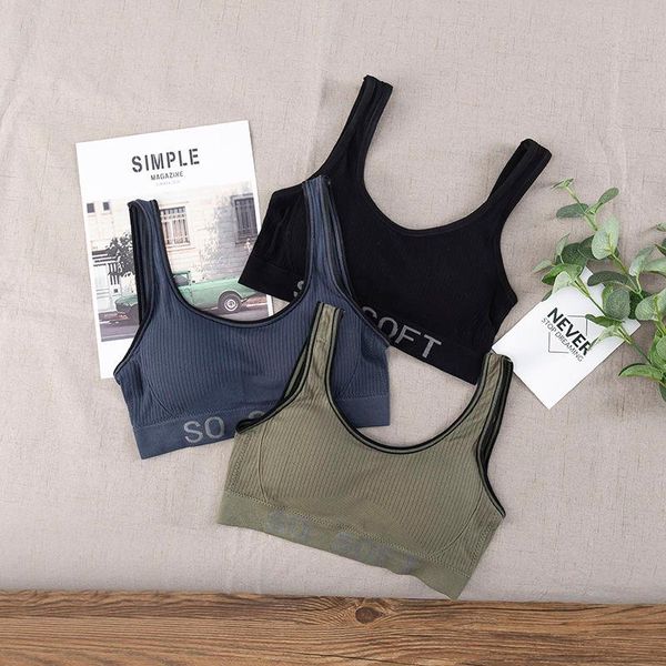 women breathable padded yoga bra with adjust strap athletic gym running seamless fitness vest sport sleep outfit
women breathable padded yoga bra with adjust strap athletic gym running seamless fitness vest sport sleep outfit