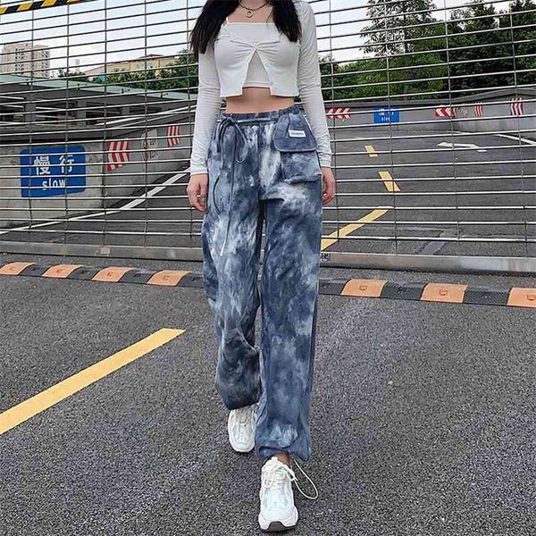 tie dye sweatpants hhgh waist women's wide leg y2k pants with letter embroidery bag fall drawstring harajuku trousers 210510, Black;white
tie dye sweatpants hhgh waist women's wide leg y2k pants with letter embroidery bag fall drawstring harajuku trousers 210510, Black;white