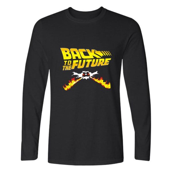 men's t-shirts classic creative back to the future simple style long sleeve o-neck t shirts print men/women leisure sweatshirts tees, White;black
men's t-shirts classic creative back to the future simple style long sleeve o-neck t shirts print men/women leisure sweatshirts tees, White;black